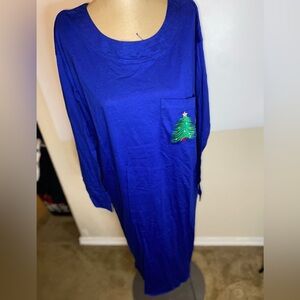 Women’s Talbots Christmas night shirt